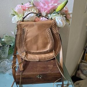 Leather saddle bag purse Rebecca Minkoff